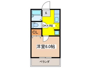 ベルシティハイツの物件間取画像